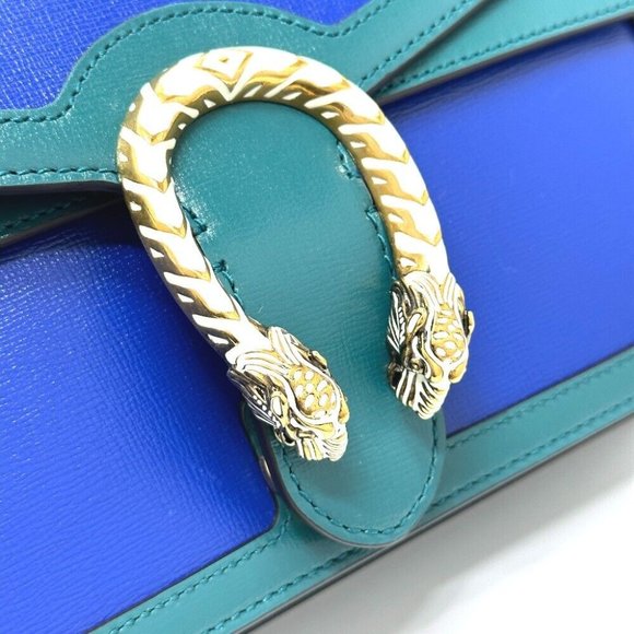 GUCCI Bicolor Duonisos Chain Shoulder Bag - Picture 4 of 16